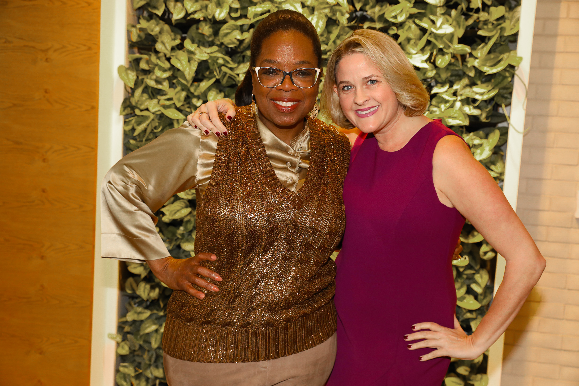 Oprah & Kirsty Spraggon