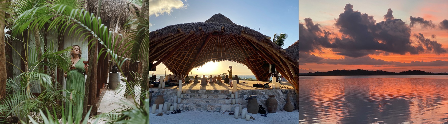 Luxury hotel partners Nomade and Habitas Group in Tulum, Holbox, and Bacalar Mexico featuring somatic practitioner Kirsty Kaal